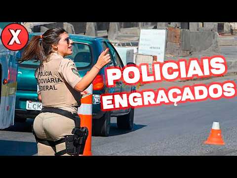 Os POLICIAIS MAIS ENGRAÇADOS da internet - TENTE NÃO RIR DA PM MAIS VIDA LOUCA DA INTERNET