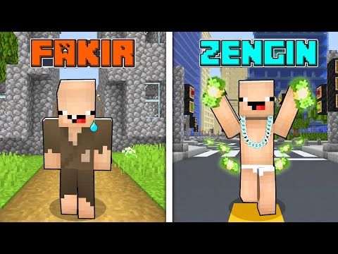 ZENGİNLER VS FAKİRLER #3😱 - Minecraft