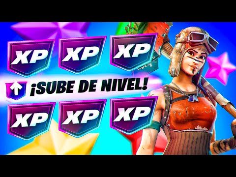 NUEVO MAPA DE XP en Fortnite ¡Cómo SUBIR DE NIVEL RÁPIDO en el CAPÍTULO 6 de Fortnite!