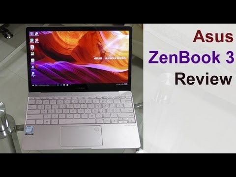 (ENGLISH) Asus ZenBook 3 Review, unboxing, features, performance and battery