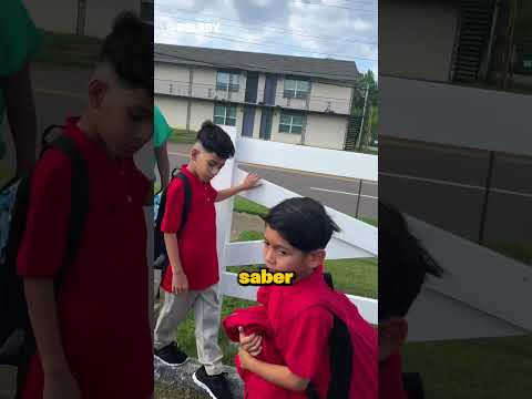 La madre tenía miedo de cómo sería el primer día de colegio de su hijo 😢 #shorts