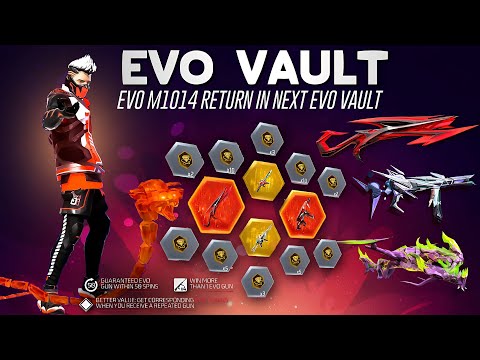 Next Evo Vault Event, Evo M1014 Return 🥳🤯| free fire new event | ff new event | new event free fire