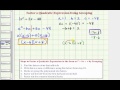 Factoring Quadratic Expressions
