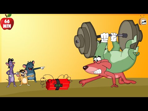 Can’t Move, Can’t Escape! : Dog vs Rats | Doggy Don | Rat A Tat | 60 Mins Non-Stop | Funny Cartoon