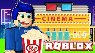 CONTRUIMOS O MAIOR CINEMA DO ROBLOX!