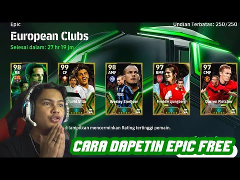 CARA MENYELESAIKAN DAN DAPAT EPIC DI EVENT FESTIVE SEASON EFOOTBALL 2025 MOBILE