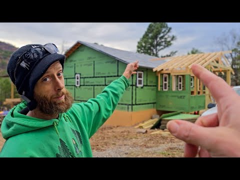 Making It EVEN STRONGER! Mudroom Cabin Build PROGRESS! Rafter Collar Ties For Our Cabin Homestead