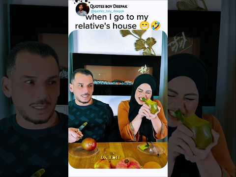 me after going my relatives home 😁🤣 #funny #shorts #trending #capcut #couple #hilarious #laugh #meme