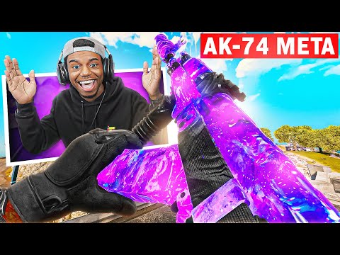 this BUFFED AK-74 LOADOUT is the NEW META on REBIRTH ISLAND WARZONE!