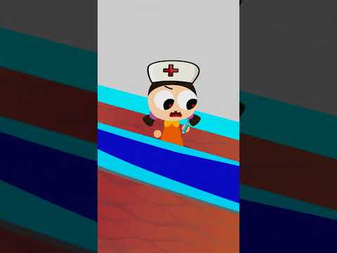 Sprunki Jevin is Afraid of Doctor Doll's Shot #sprunki #animation #incrediboxsprunki #squidgame2