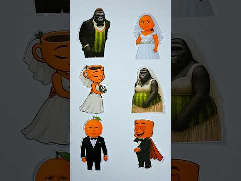 Italian Brainrot Wedding Ceremony Couples Matching Puzzle #italianbrainrot #viralvideo #short