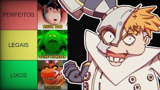 TIER LIST de MELHORES e PIORES PERSONAGENS de CRASH BANDICOOT