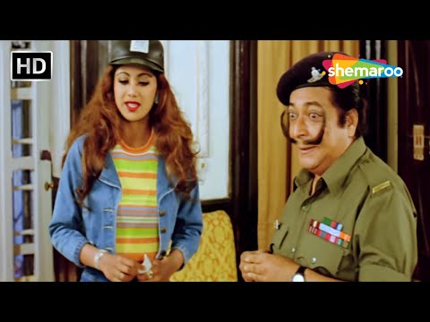 अमर सक्सेना और इंस्पेक्टर सीमा बेदी का Romance | छोटे सरकार 1996 | Govinda | Shilpa Shetty