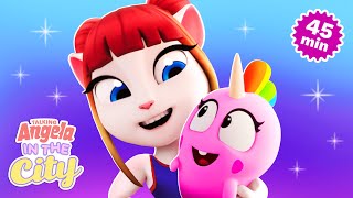 Bestie Fun 💖 Talking Angela: In The City Compilation