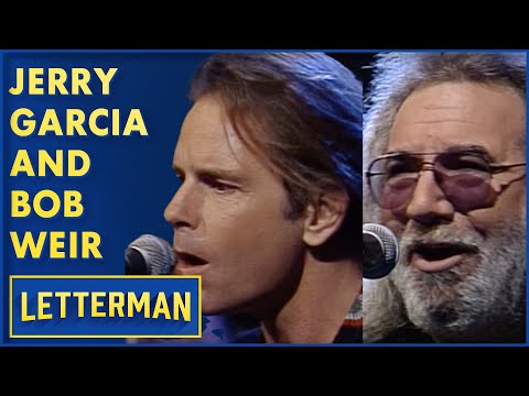 Jerry Garcia & Bob Weir Perform "I Second That Emotion" | David Letterman