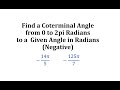 Understanding Coterminal Angles