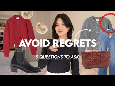 BEFORE You Buy Clothes, Ask These 9 Questions To Avoid REGRETS