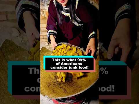 This is what 99% of Americans consider junk food! #eating #foryourpage #delicious #cooking