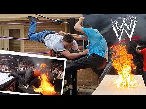 Recreating CRAZY WWE Moments