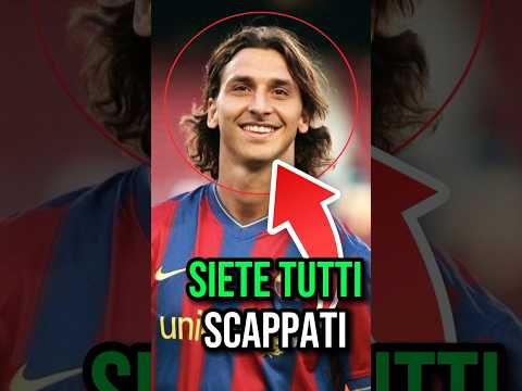 Zlatan Ibrahimovic: siete tutti scappati😈 #virale #fotcostvcalcio