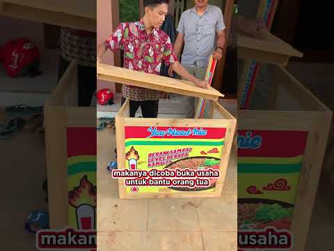 Semoga adikku ini bisa jadi pengusaha sukses