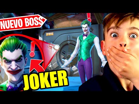 ENCUENTRO AL BOSS JOKER EN FORTNITE!!