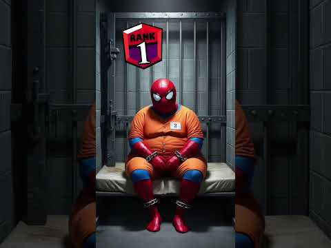 Let's get Spider-Man out of jail. #spiderman #ai #shorts #catoon