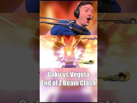 Goku vs Vegeta END OF Z Beam Clash