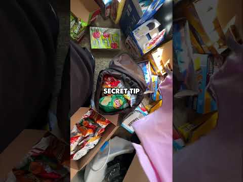 How to Pack your Backpack to Sell Snacks at School