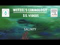 Salinity and Its Impact on Lakes