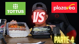 COMIDA DE TOTTUS VS COMIDA DE PLAZA VEA || Parte 4|| ASMR