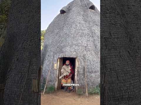 Строят дома из бананов 😳