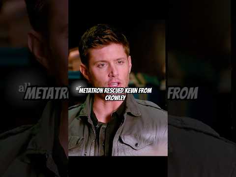 Metatron rescued Kevin from Crowley#supernatural #foryou #shorts