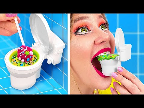 🚽🍭 Bisakah Kamu Makan Toilet Ini? Gadget dan Trik Makanan Jenius yang Harus Kamu Coba! 🍬🤯