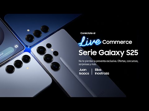 Serie Galaxy S25 Live Commerce