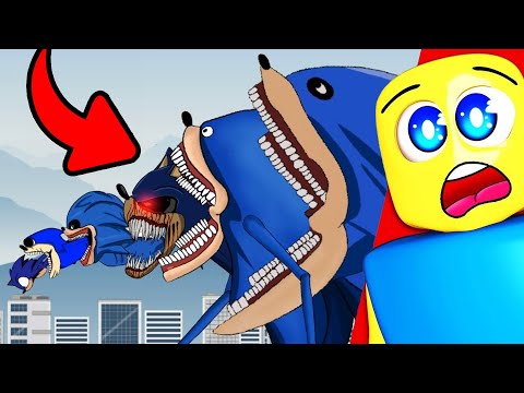 SHIN SONIC Eats SONIC.EXE?!?