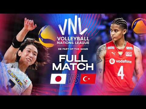 Japan 🇯🇵 vs. Türkiye 🇹🇷 - 2024 VNL | Full Match - Week 1