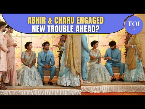 YRKKH ON LOCATION: Love Sealed With a Ring! Charu & Abhir’s Engagement Sparks Joy & Speculation