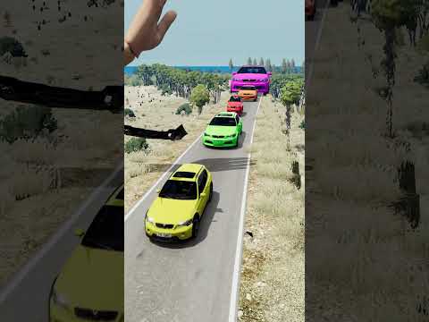Colorful Small to Giant Cars vs Massive Slap #22
