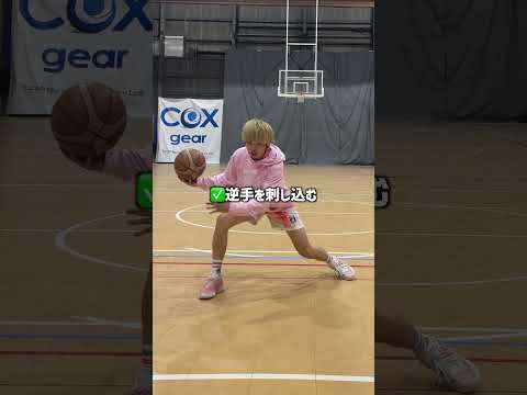 相手を出し抜くクロスオーバー!! #バスケ #大井たかよし #basketball
