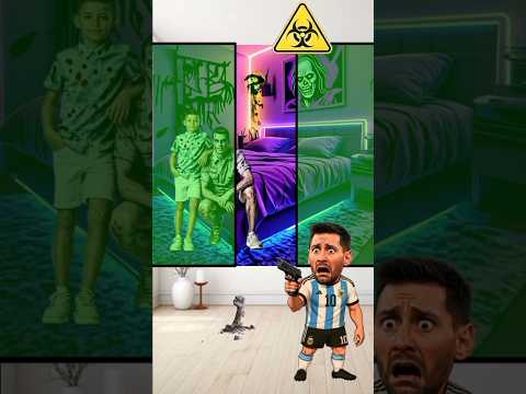 ✈️ ¡El increíble viaje de Messi y CR7 juntos! 🤯😂 (No lo vas a creer) | Fútbol #shorts