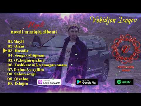 Vohidjon Isoqov - Mayli nomli albom dasturi 2025