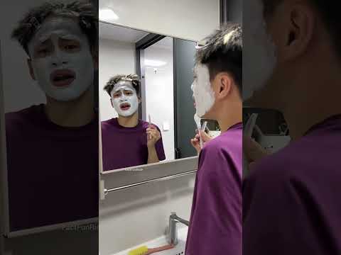 He Tried His Sister’s Face Mask… and Lost His Eyebrows! 😭😂