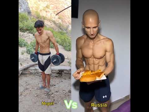 Nepal vs Russia Saitama🇳🇵🇨🇫💪#short#saitama#exercise