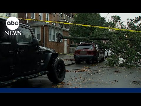 YouTube video thumbnail: Over 5,000 Flights Delayed or Canceled After Dangerous Storm Slams Northeast