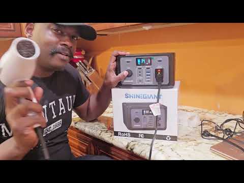 ShineGiant Portable Power Station #hurricanepreparedness