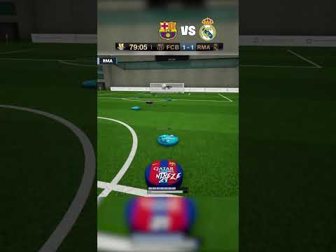Barcelona 🔴 vs 🔵 Real Madrid | #football #footballskills #barcelona  #realmadrid #messi #ronaldo