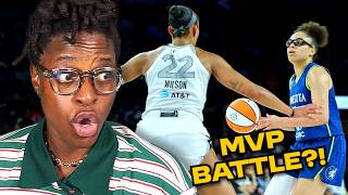 OLIVIA MILES VS AJA WILSON & LAS VEGAS AVENGERS! Lynx vs Aces REACTION