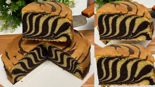 Enak Banget, Lembut, Moist, Tidak Seret Dimakan | Bolu Macan 
