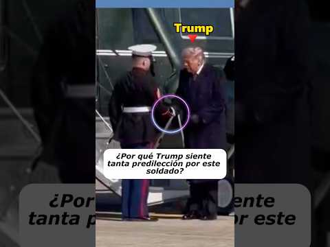 ¿Por qué Trump trató tanto a este soldado?#shorts #celebrity #trump #shortvideo #story